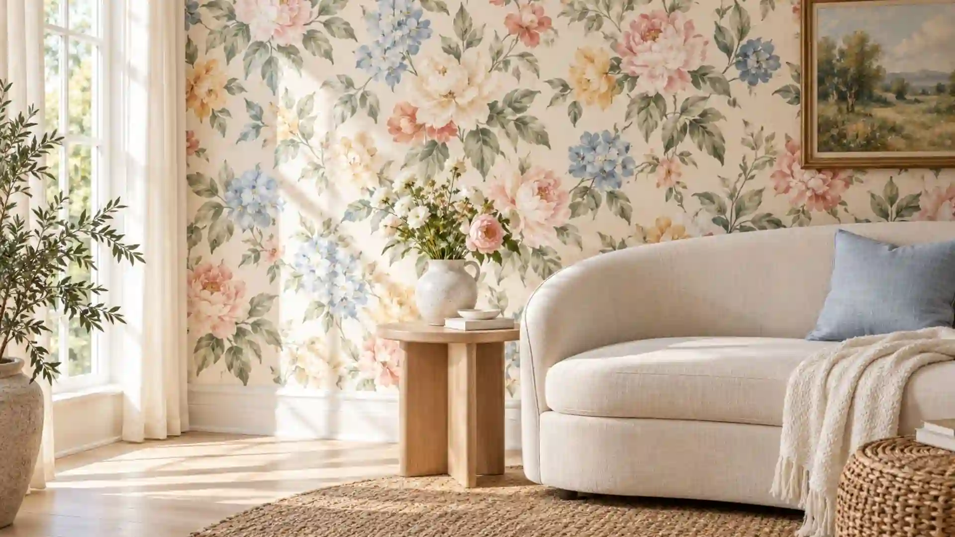 flowery wallpaper ideas